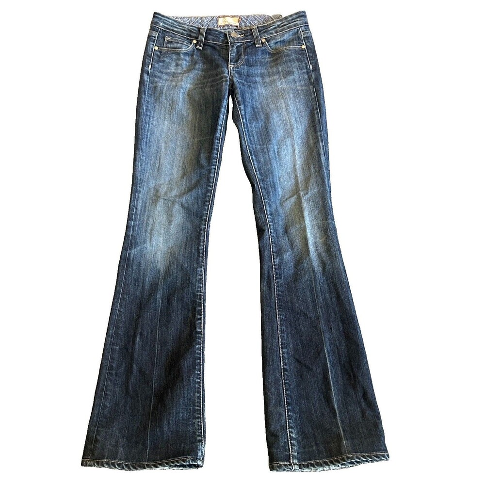 VNTG 2004 PAIGE Premium Denim Laurel Canyon Low Rise Bootcut Jeans 0102-0055